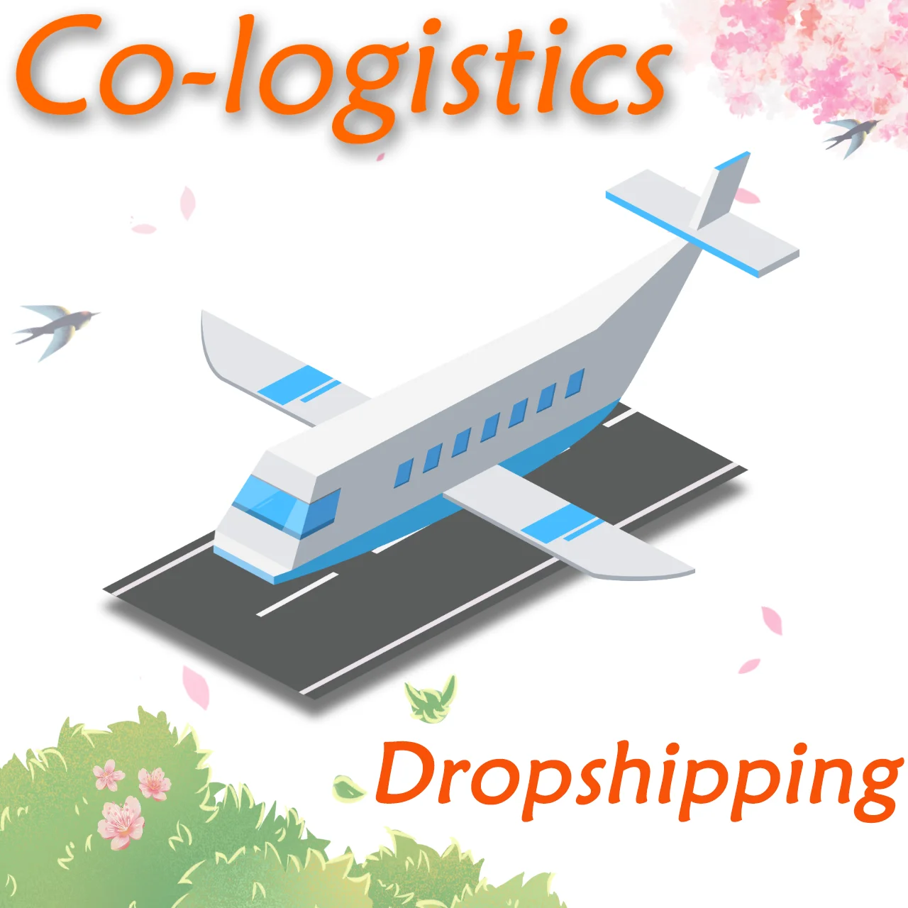 Handling Charge air freight from Shanghai to Europe   door to door shipping agent low freight rates and  warehouse service