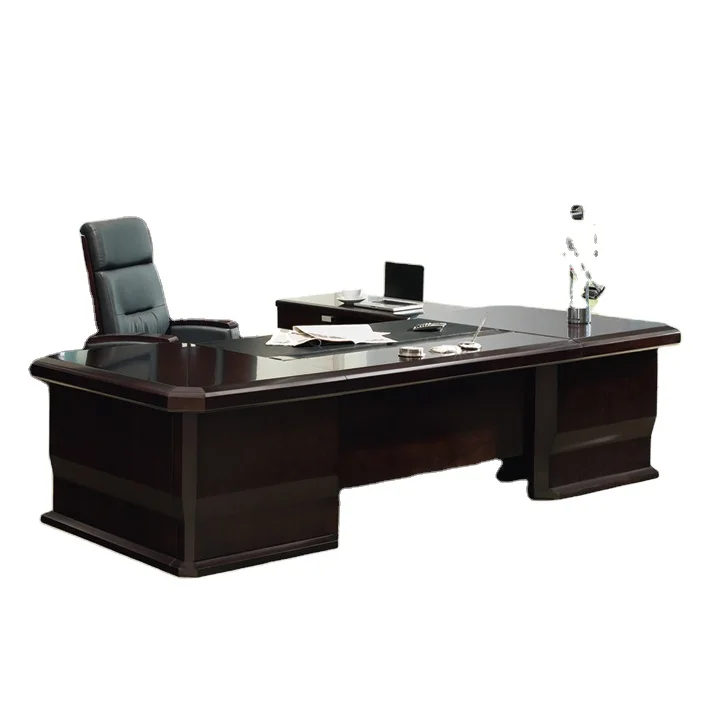 China manufacturer luxury office furniture office MDF executive desk high end office furniture