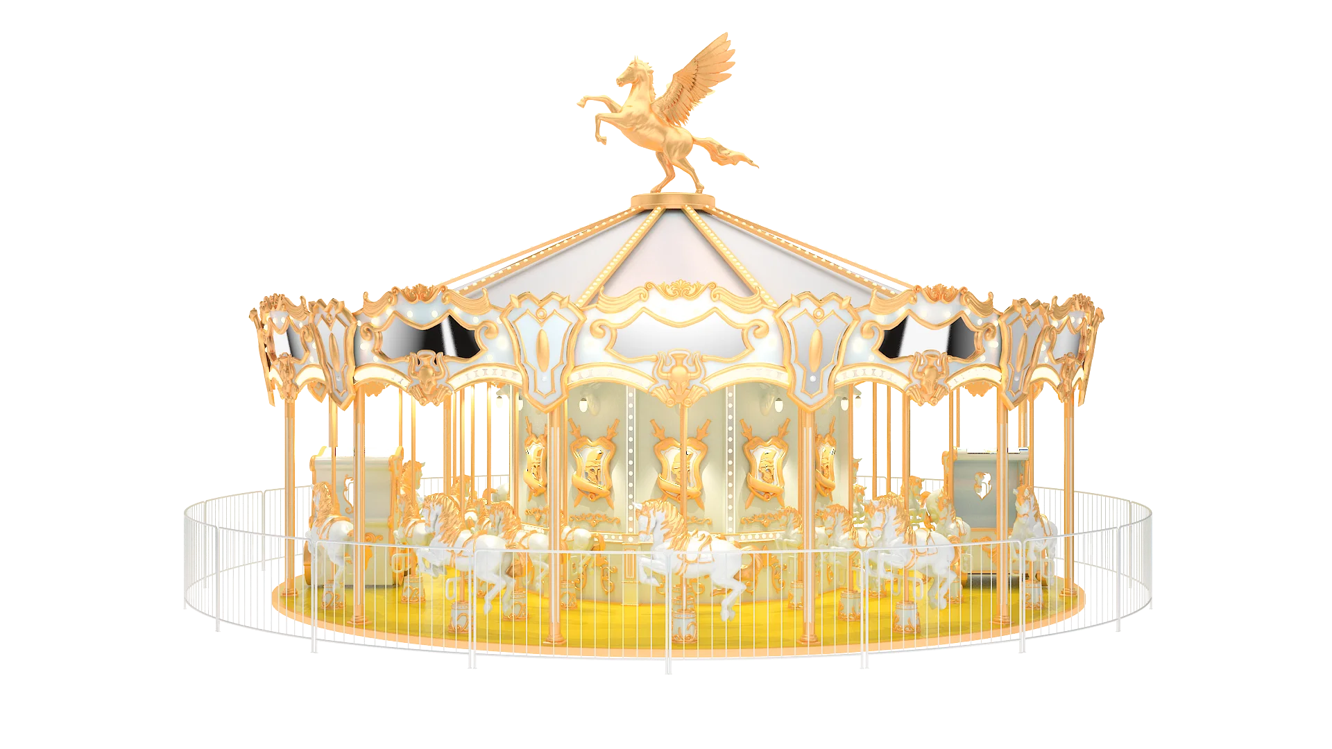 Luxury Park Carousel Cai Grand Car Ride