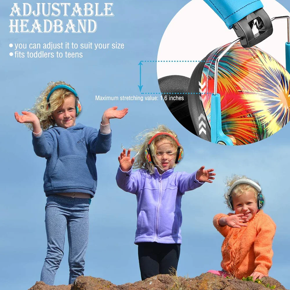 Ear Defenders For Children Earmuff Kids Ear Protection Children Passive Earmuff Soundproof Hearing Protection For Kids