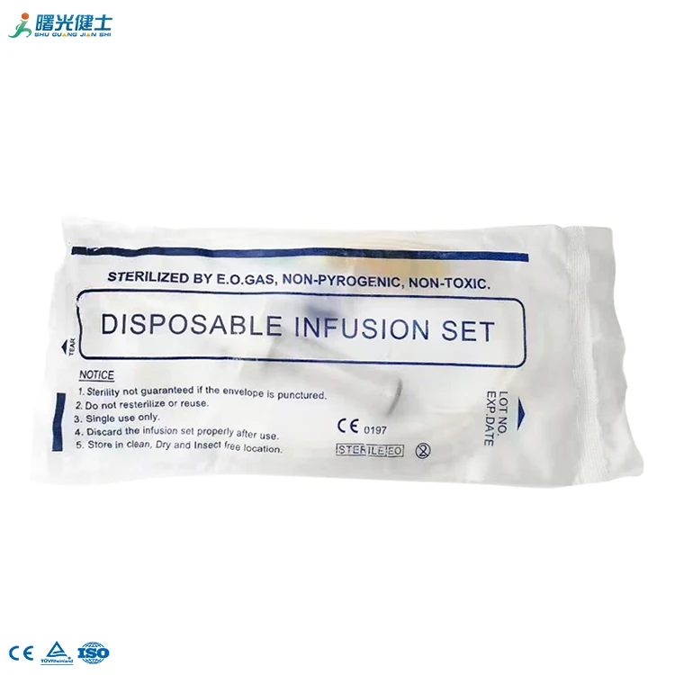 Конкурентное качество завод прямой инфузионный набор для одного использования с CE и ISO