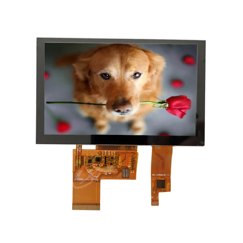 5 inch TFT LCD 800*480 RGB Interface Capacitive Touch panel screen