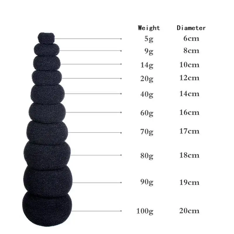 2022 New Long Hair No Heat Diy Curlers Hairpin Rollers Hair Donut Bun For Women Hair Tools Muti Size Wholesale Maker