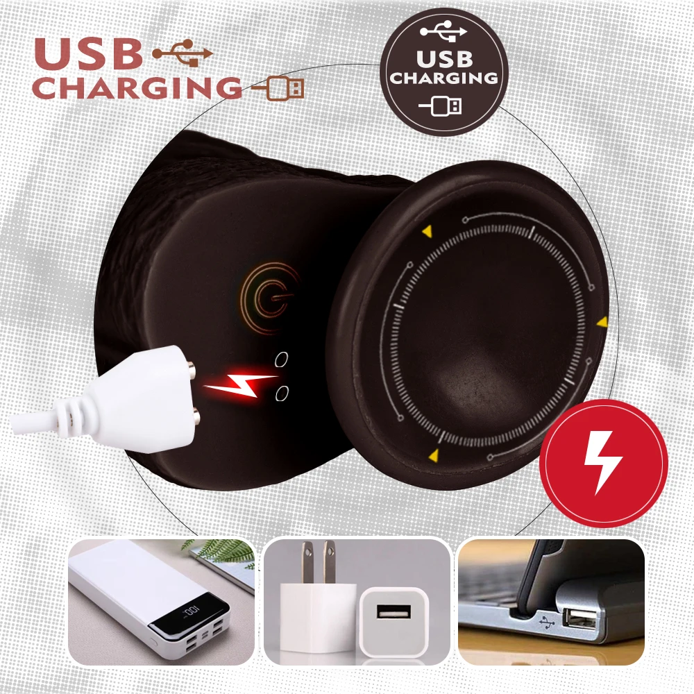 Female Sex Toys Adult Product Vaginal Masturbator G Spot Vibrating Dildo Machine Realistic Thrusting Dildo Vibrator %