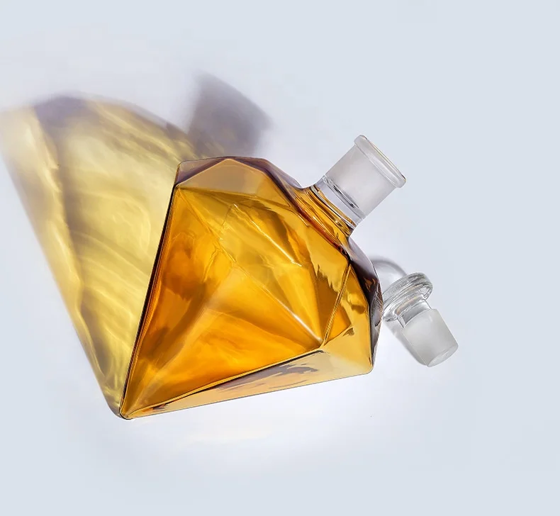 Diamond Shaped Whiskey Decanter