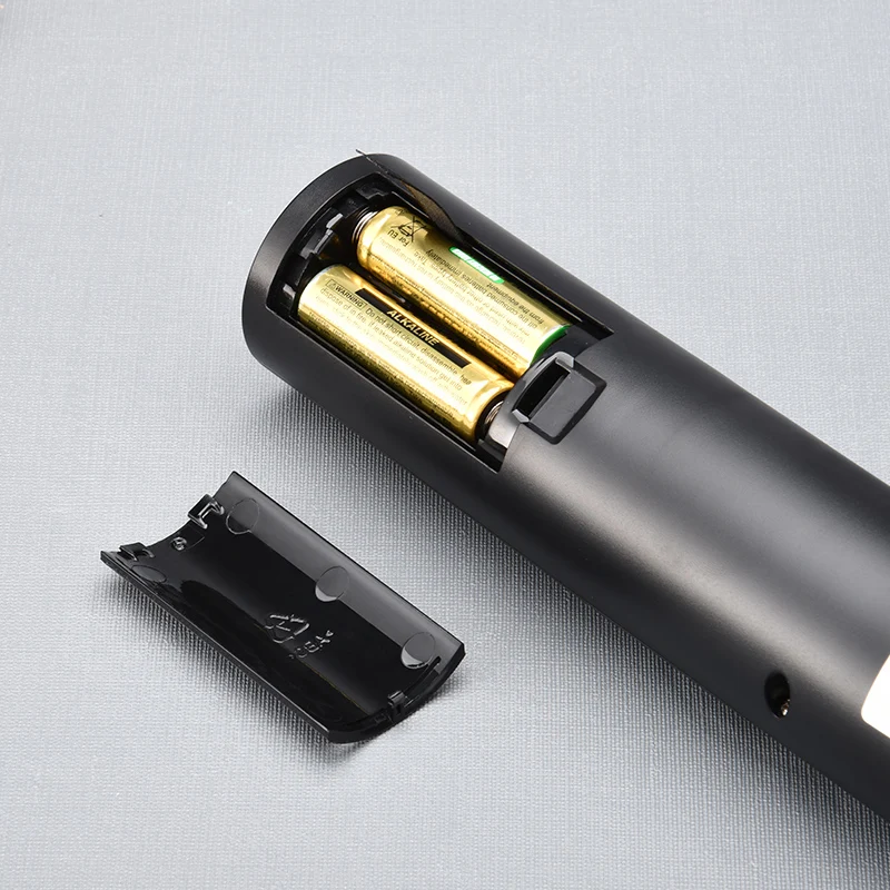 Electric Wine Bottle Opener Corkscrew Key Set with Foil Cutter Automatic Reusable Easy Carry Black Wine Opener Gift for Waiter