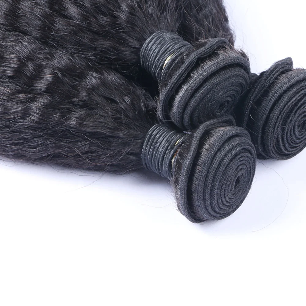 Mermaid Hairextensions Human Hair Weave Bundles Perruque Kinky Straight Brazilian Hair Original cuticle aligned raw virgin hair