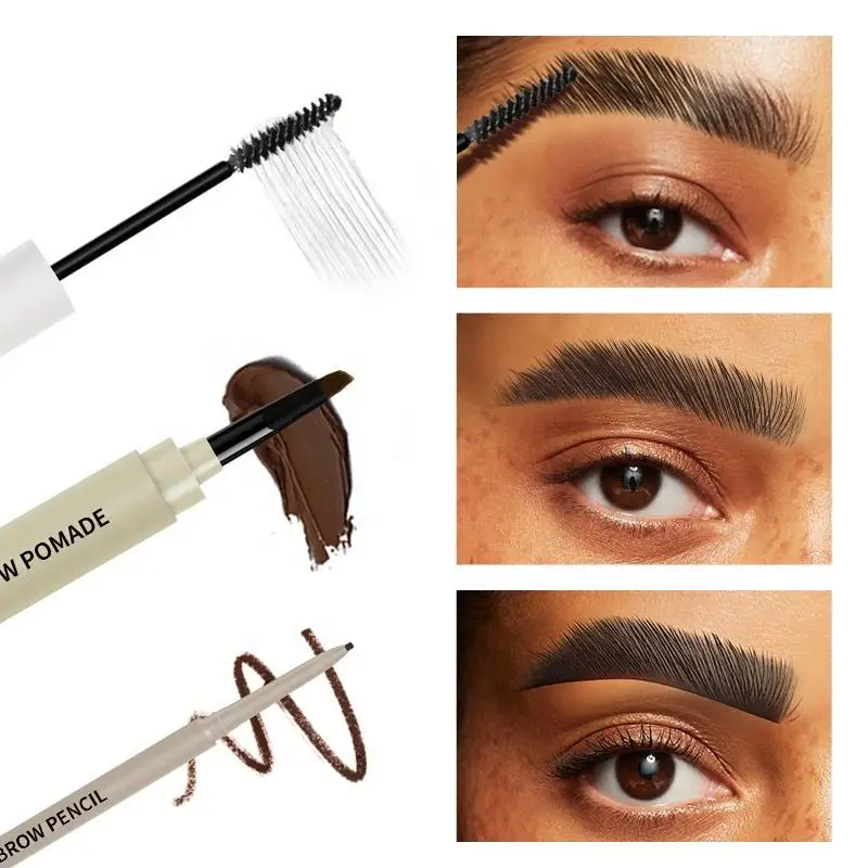 Own Brand Long Lasting Waterproof Eyebrow Pencil Gel Eyebrow Oil for Brow Makeup