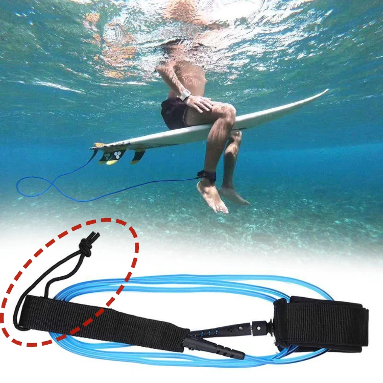 Leash Attachment Cord Leash/Leg-Rope Strings for Surfboards, Bodyboards ,Kiteboards and Sups