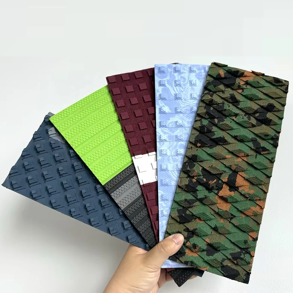 OEM Grip Pads Surfboard Skimboard Traction Pad Customized Logo High Quality Traction Pad For Surfing Boards