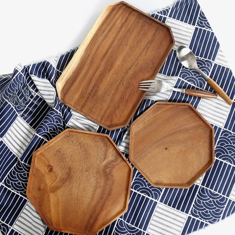 Wooden Tea New Design Decoration Serving Fruit Tray