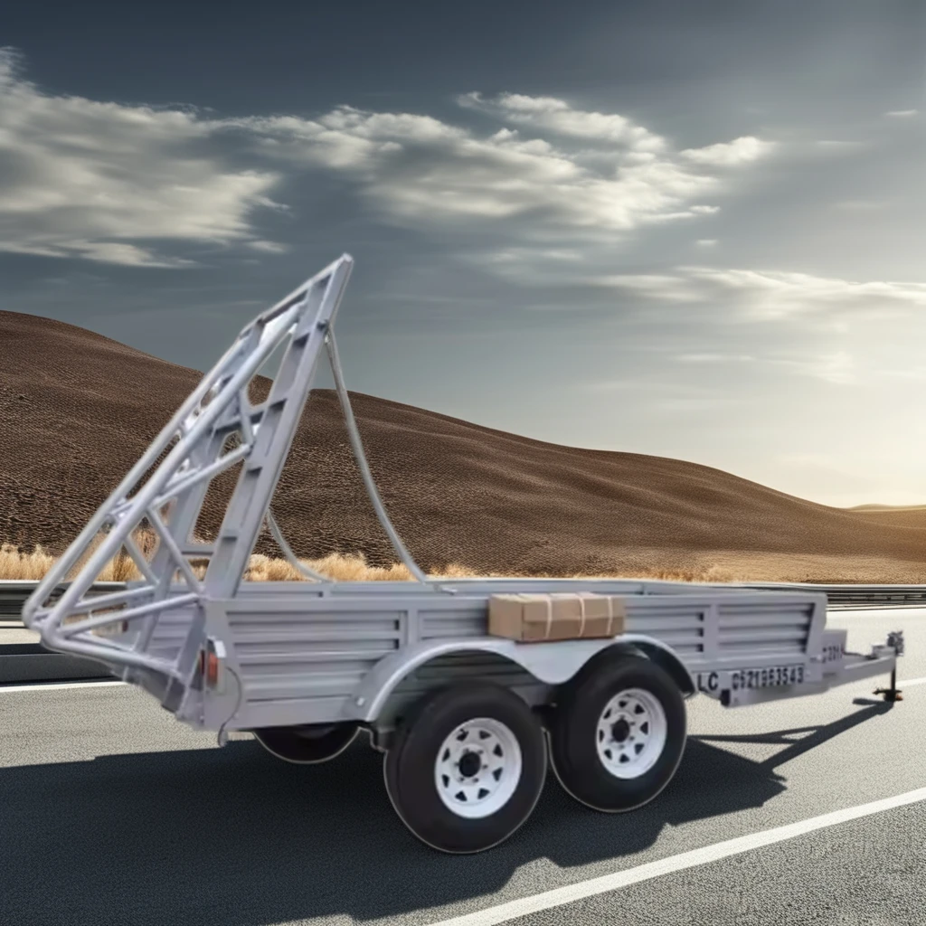 Mini Excavator Digger Machine Trailer for Car Transport and Storage