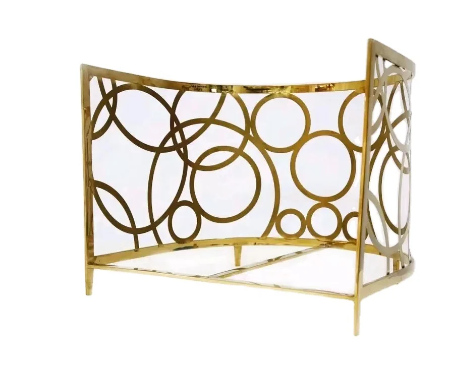 Luxury Golden chair frame stainless steel metal leg SS201 SS304 chair parts