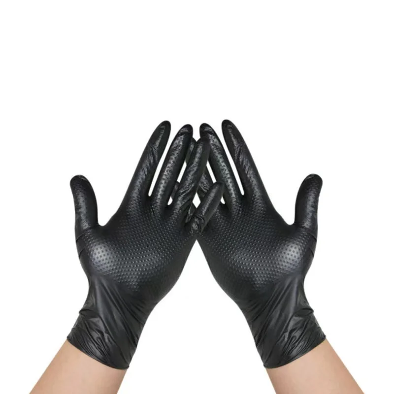Powder Free Disposable Blue Nitrile Examination Micro-Touch Medical Touchntuff Lab Gloves