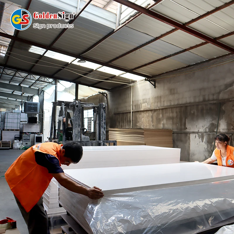 Goldensign 5mm 20mm Styrofoam Sheets PVC Foam Board Sheet