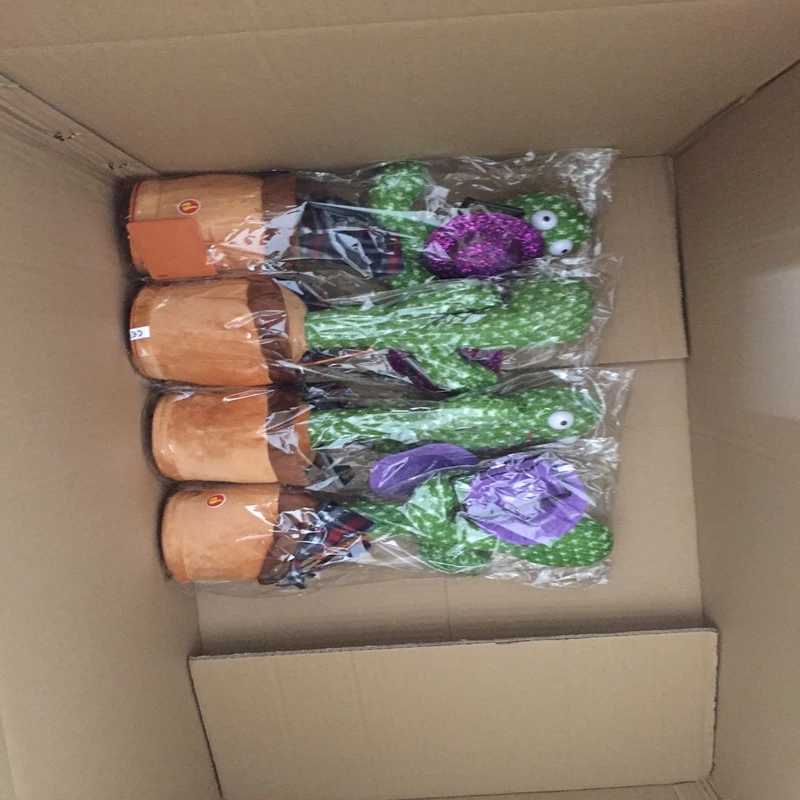 Hot Sales Dancer Manufacturers Plush Soft Doll  Dancing Cactus Toy Singing Songs Rechargeable