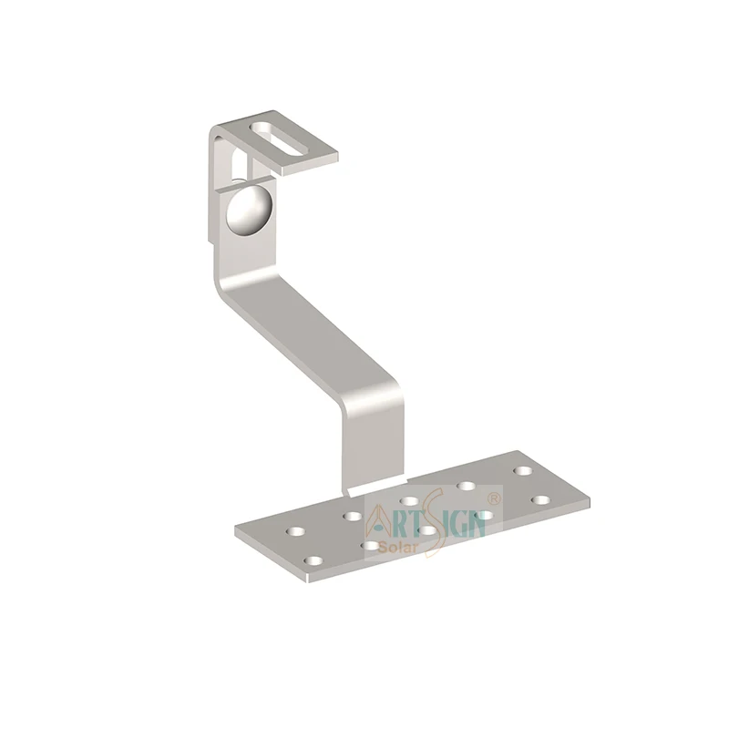 Art Sign  Solar panel Accessories PV Mounting System  Stainless steel ceramic roof  bracket