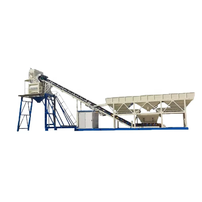 Mobile Portable Ready Mixed Capacity 50m3/h To 240m3/h Concrete Batching Plant For Sale