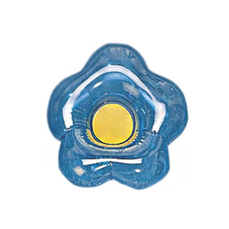 PVC / EVA Custom Flower Shape Cute Neck Travel Pillow Inflatable Bath Inflatable Pillow