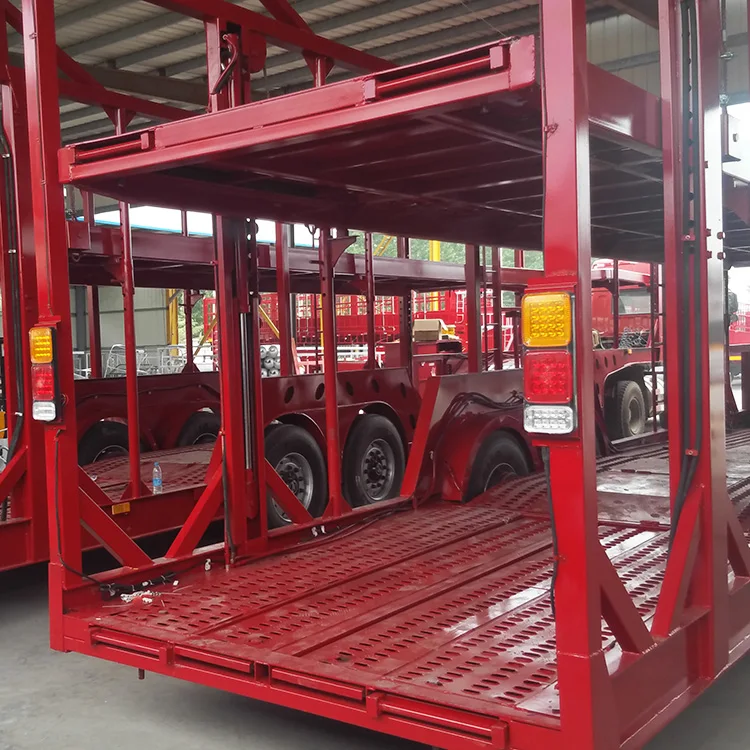 New Arrival Load 8/10 Cars Carrying Vehicle Car Transporter Trailer Car Carrier Semi Trailer For Sale