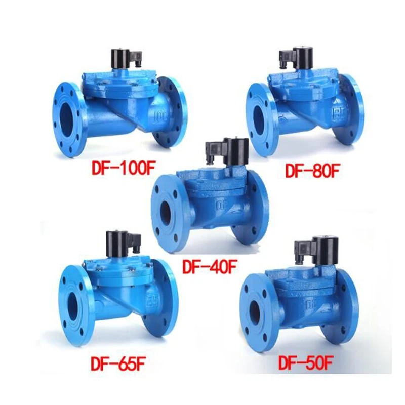 DN65 DN80 DN100 DN150 Cast iron flange solenoid valve 2.5 inch 3 inch 4 inch water solenoid flange valve