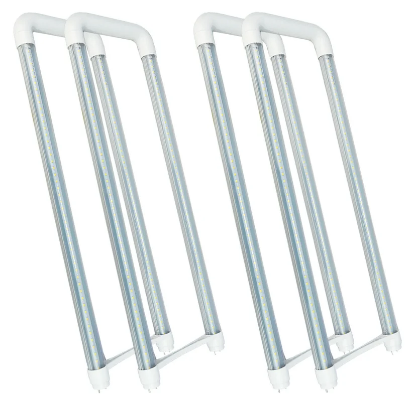 
2020 hot term U Bend LED Tube G13 base 85-277V Slim T8 U Shaped LED Lamps 18W 5 years warranty CE RoHs certificate 
