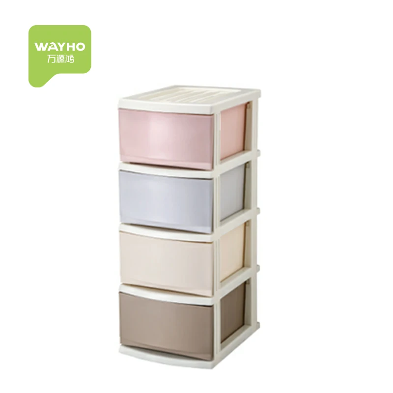 High Quality Plastic Combined Drawer Storage Cabinet for Clothing