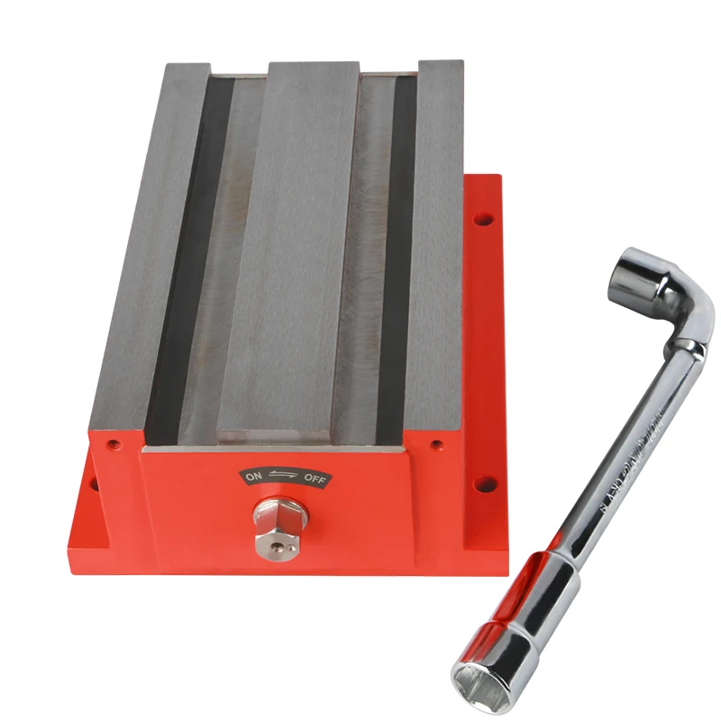 On/Off Switchable Permanent Magnetic Work Holding Block for Iron Metal Clamping