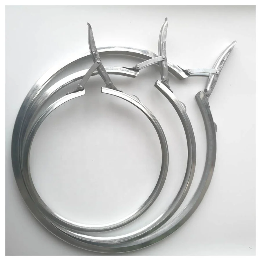 Round Shape Metal Bucket Lid Iron Hoop Drum Packing hoops