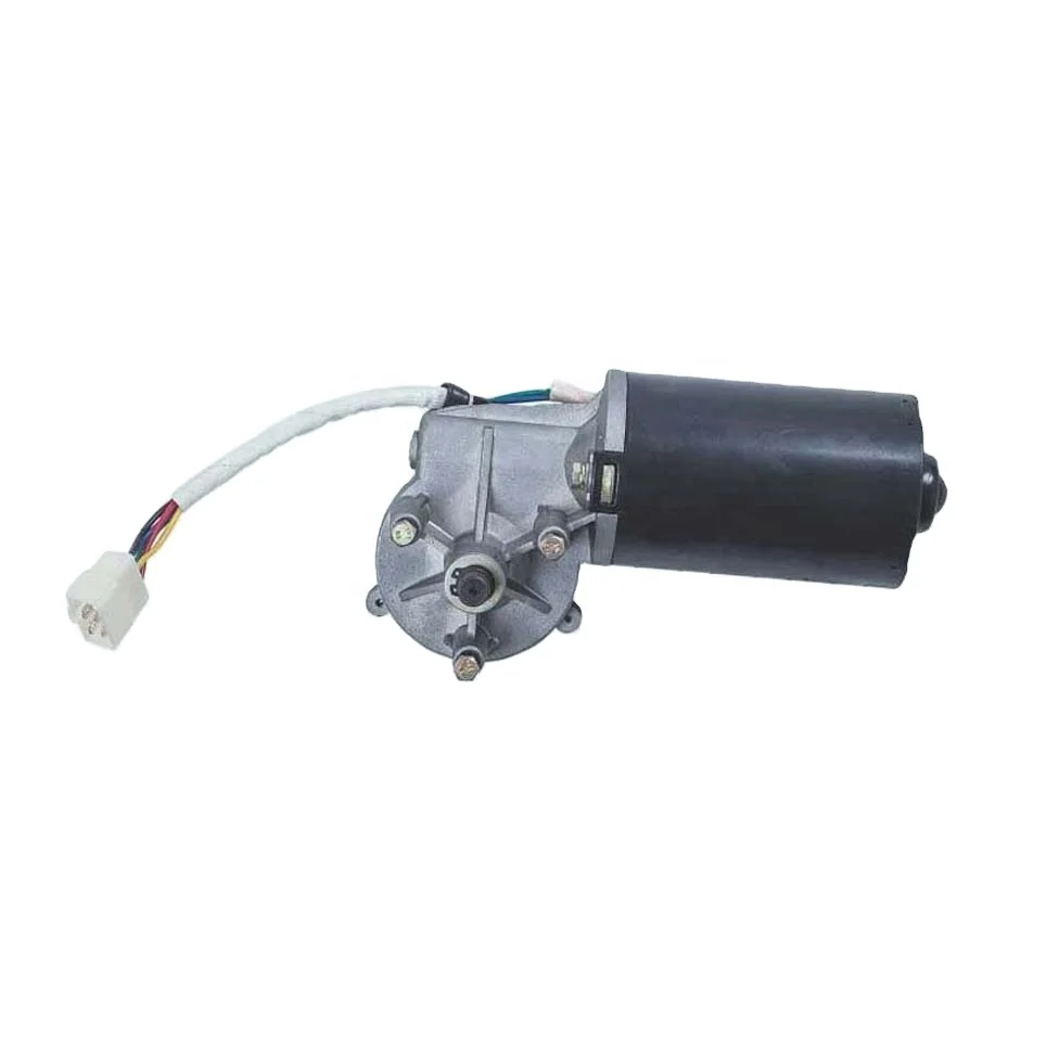 hot sale 100w wiper motor 24v in automobile for buses, cars min-bus and trucks