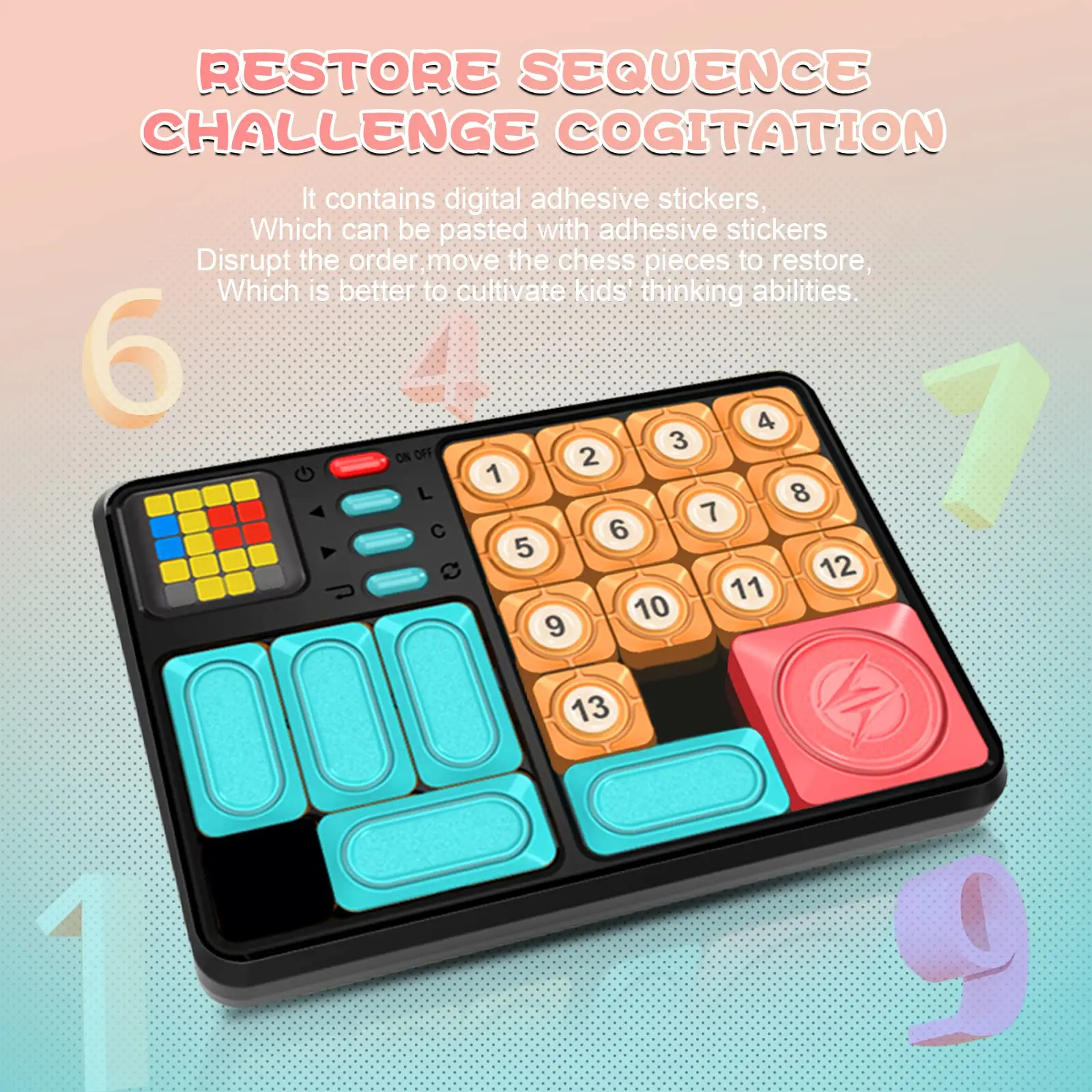 Giiker Super Slide Digital Board Puzzle Fidget Toys For Adults