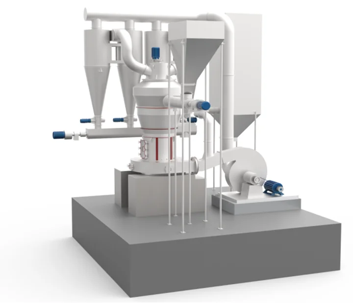 Super Fine Calcium Carbonate Coarse Stone Glass Gypsum Granite Powder Grinding Mill