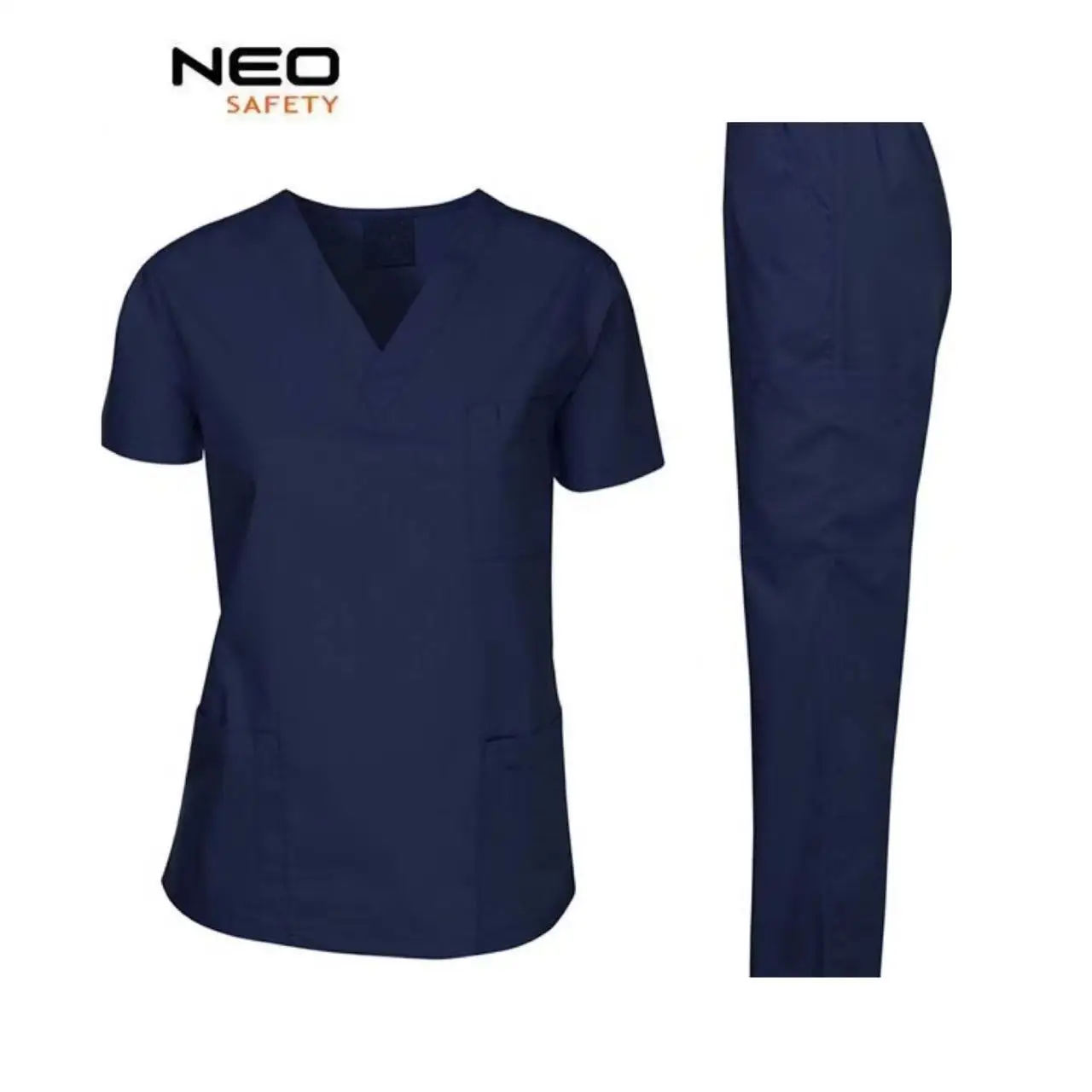 Customize Medical Scrubs Nursing Jogger Nurse Hospital Uniform Woman Top Scrub Suit Scrubs Uniforms Sets Fashionable