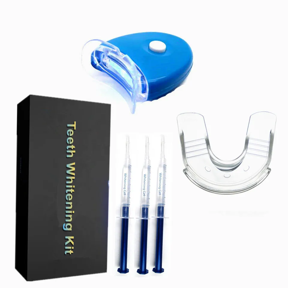 Dental Equipment Led Teeth tooth Whitening Bleaching System Oral hygiene care Gel Kit for smoke teeth Home Use Kit