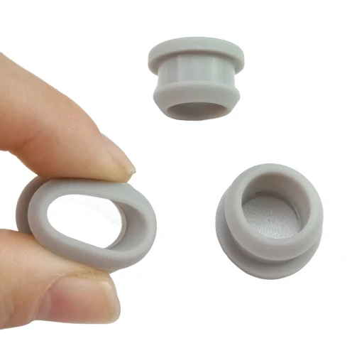 Customized Color Silicone Rubber Stoppers Heat-Resistant Rubber Sealing End Cover Plugs For Electronic Equipment