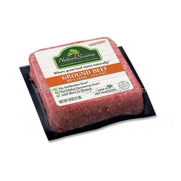 DRZ320/420/520 Thermoforming Skin Packaging Machine for meat or fish