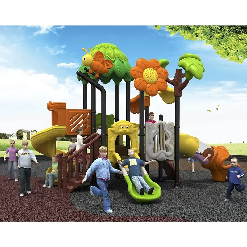 Outdoor Playground equipment,Kids playground,Plastic playground slide for children