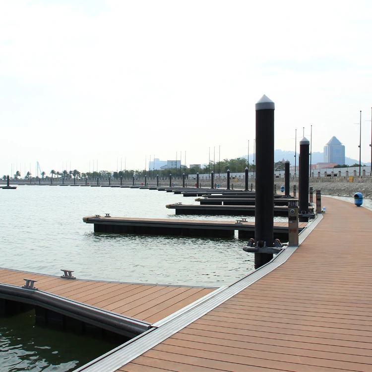 Aluminum Floating Pontoon Dock Seawater Marine Engineering Floating Bridges Finger Walkway Jetty Decking Berth Dock