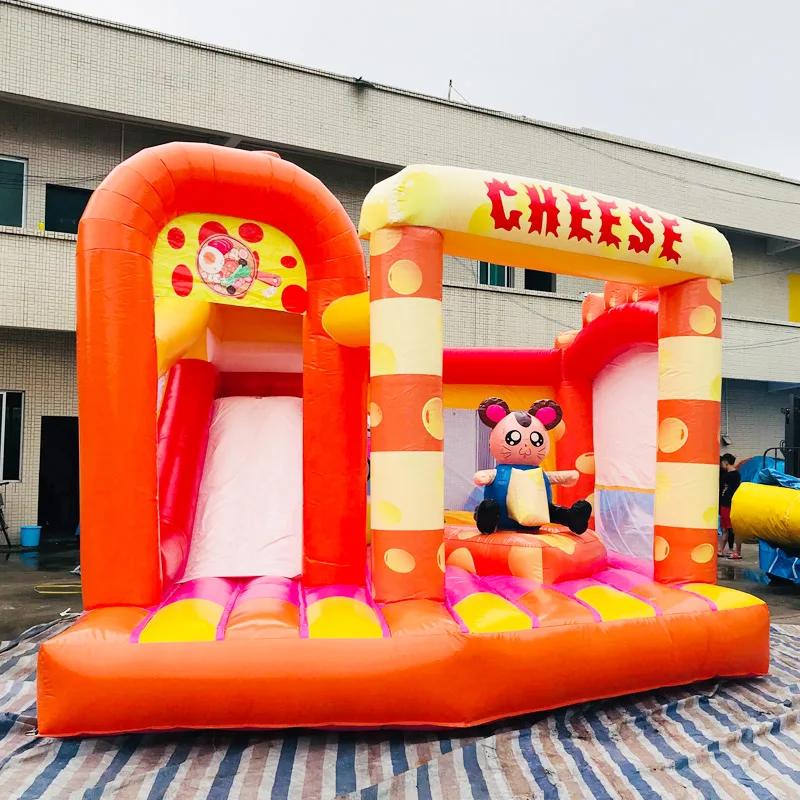 Детский Забавный упругий надувной прыгающий замок для продажи