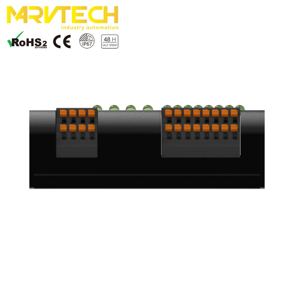 Marvtech IP20 16-канальный видеорегистратор индивидуальных Fieldbus сетевой модуль с Пружинные