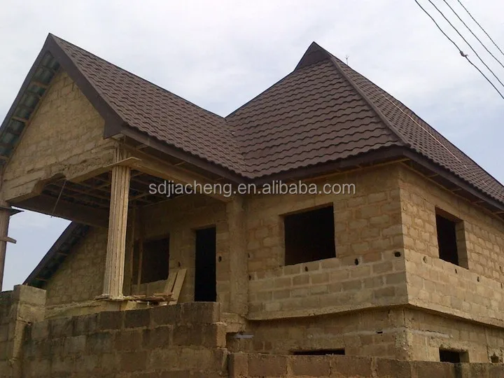 Color Shingle Type Colorful Stone Coated Corrugated Steel Metal Roofing Tile Stone Coated Roof Tile