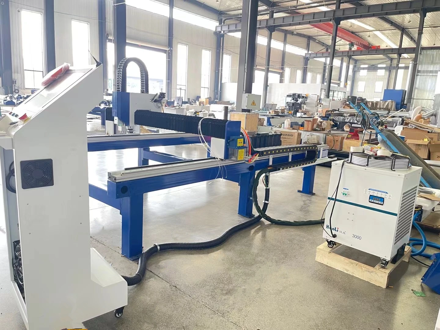 Economical Laser Cutting Machine Gantry Laser 1530 split Fiber laser cutting metal machines