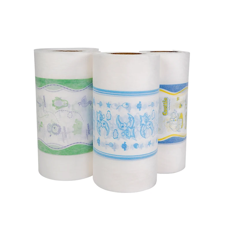 China Manufacturers hot sale Breathable PE Disposable Diaper Back Sheet Film raw material breathable Cloth like film