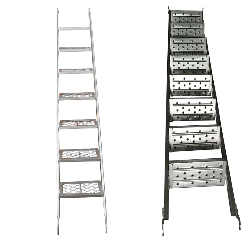 Wholesales Building Construction Material Scaffold Ladder Beam Capacity Scaffold Stairs Ladder With Hook