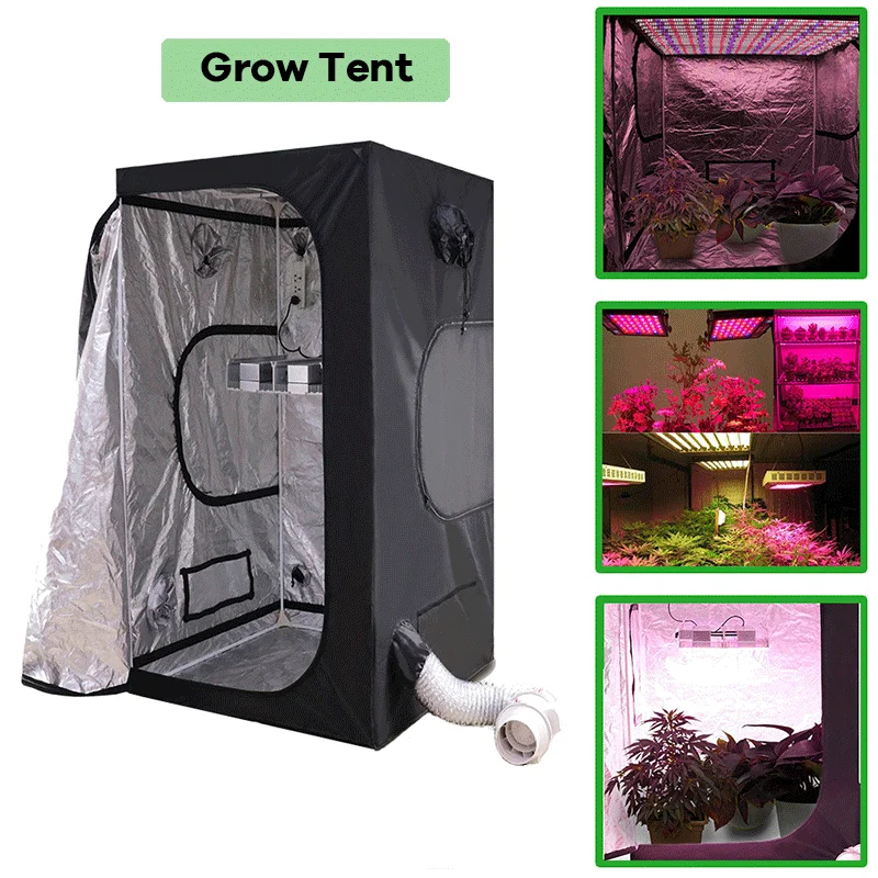 2x2 3x3 4x4 5x5 10x10 пакет полный Гидропоника 600d 1680d Carpa Крытая садовая теплица Gorilla Weed Grow