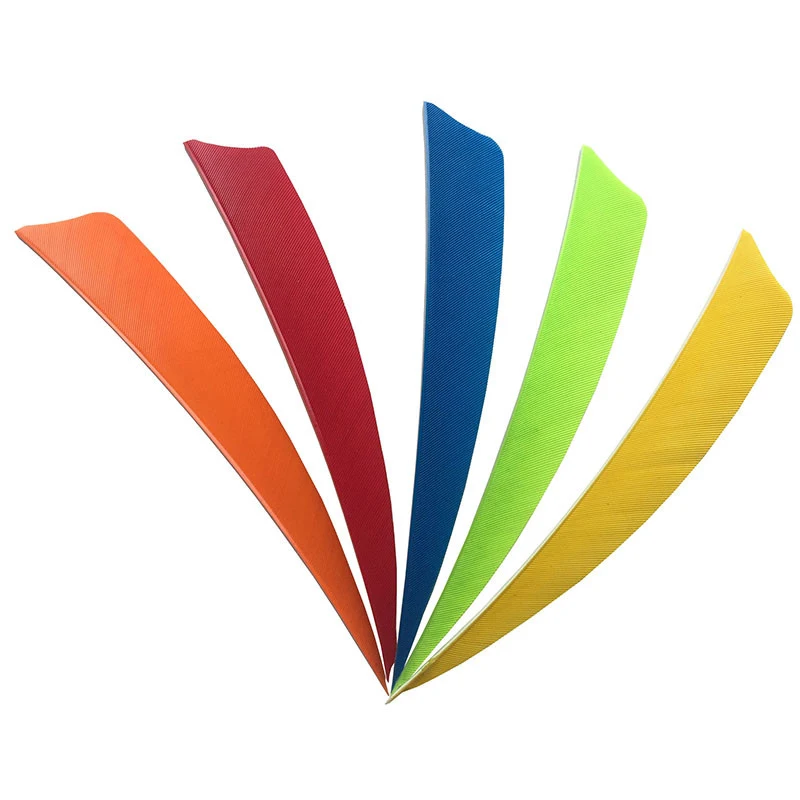 Arrow Feather Vanes Archery Accessories for Carbon Fiberglass Wood Bamboo Shaft Hunting Traditional Longbow Barebow Archery
