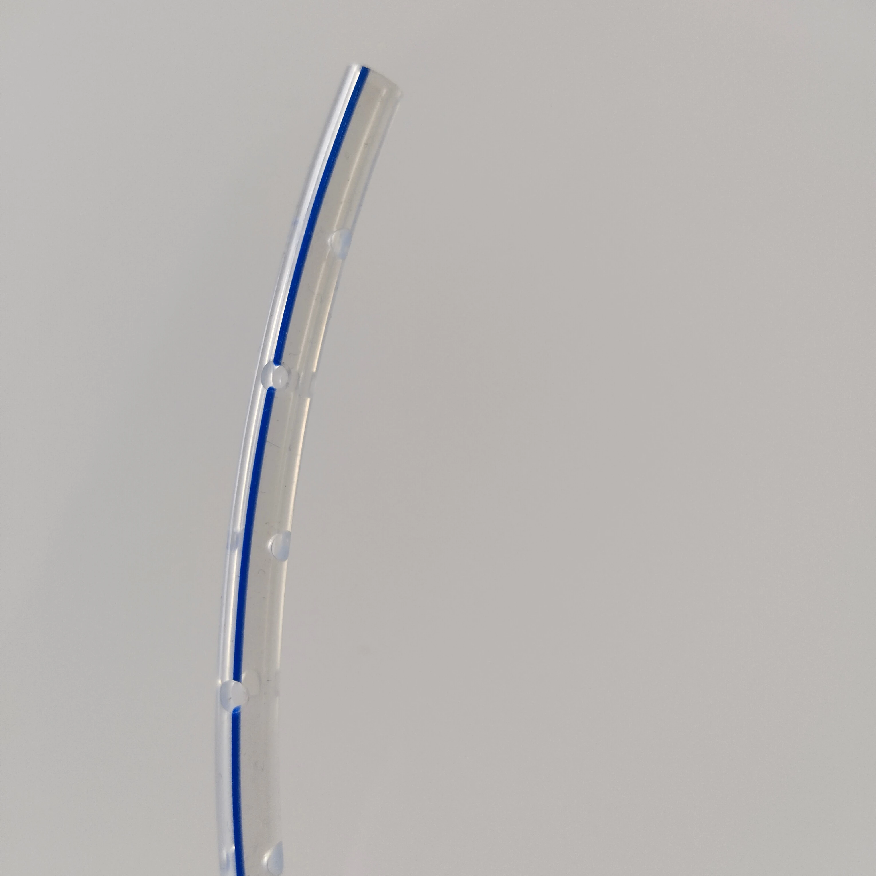 Medical tubing of  hole punching or  digging the holes on the medical tube