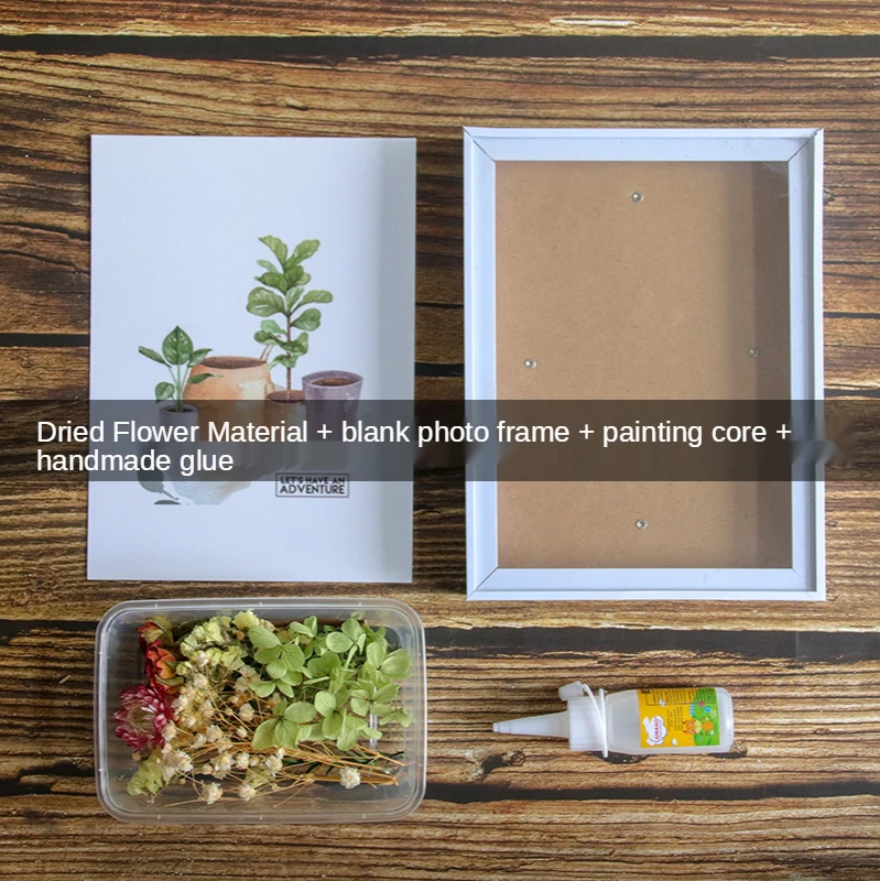  Полые трехмерные diy сушеные цветы фоторамка вечный цветок пакет для группового строительства салонный материал родителей и