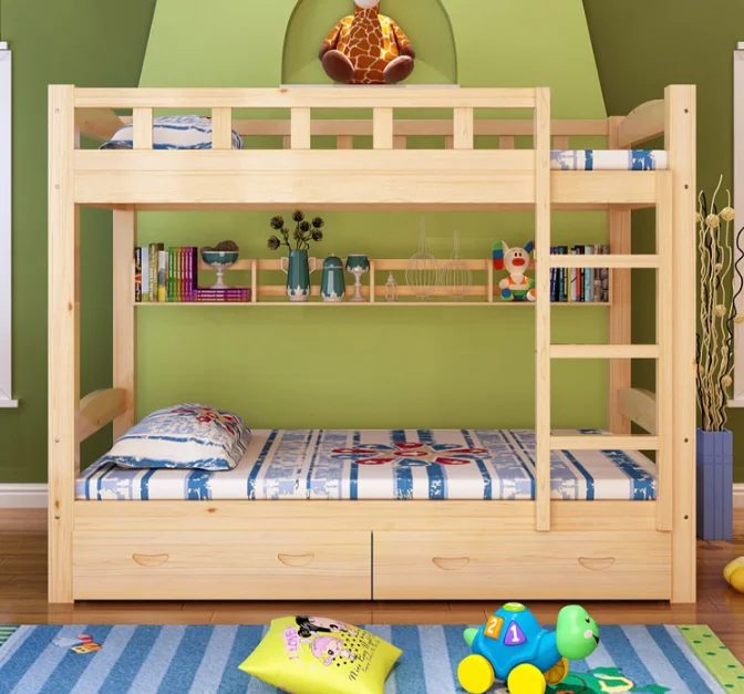 Двухъярусная детская кровать, школьная двухъярусная детская кровать
