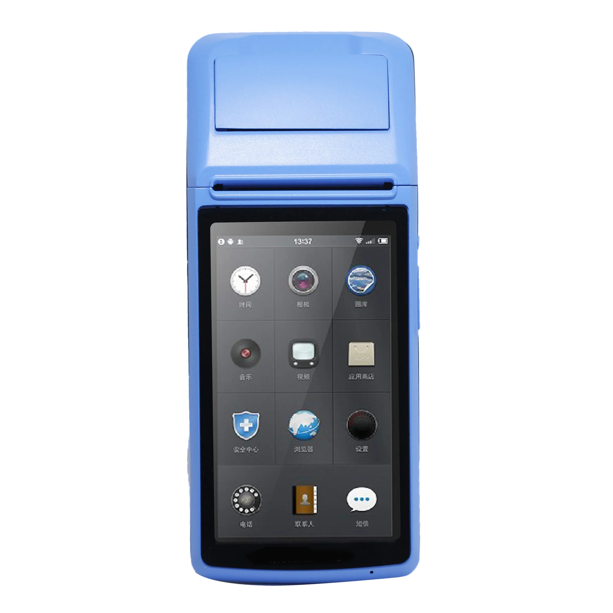 Barway NFC Barcode Scanner POS Receipt Printer Terminal with Google Play